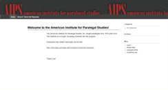 Desktop Screenshot of aips.com